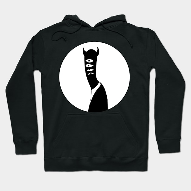 Horns Punpun Hoodie by Milewq